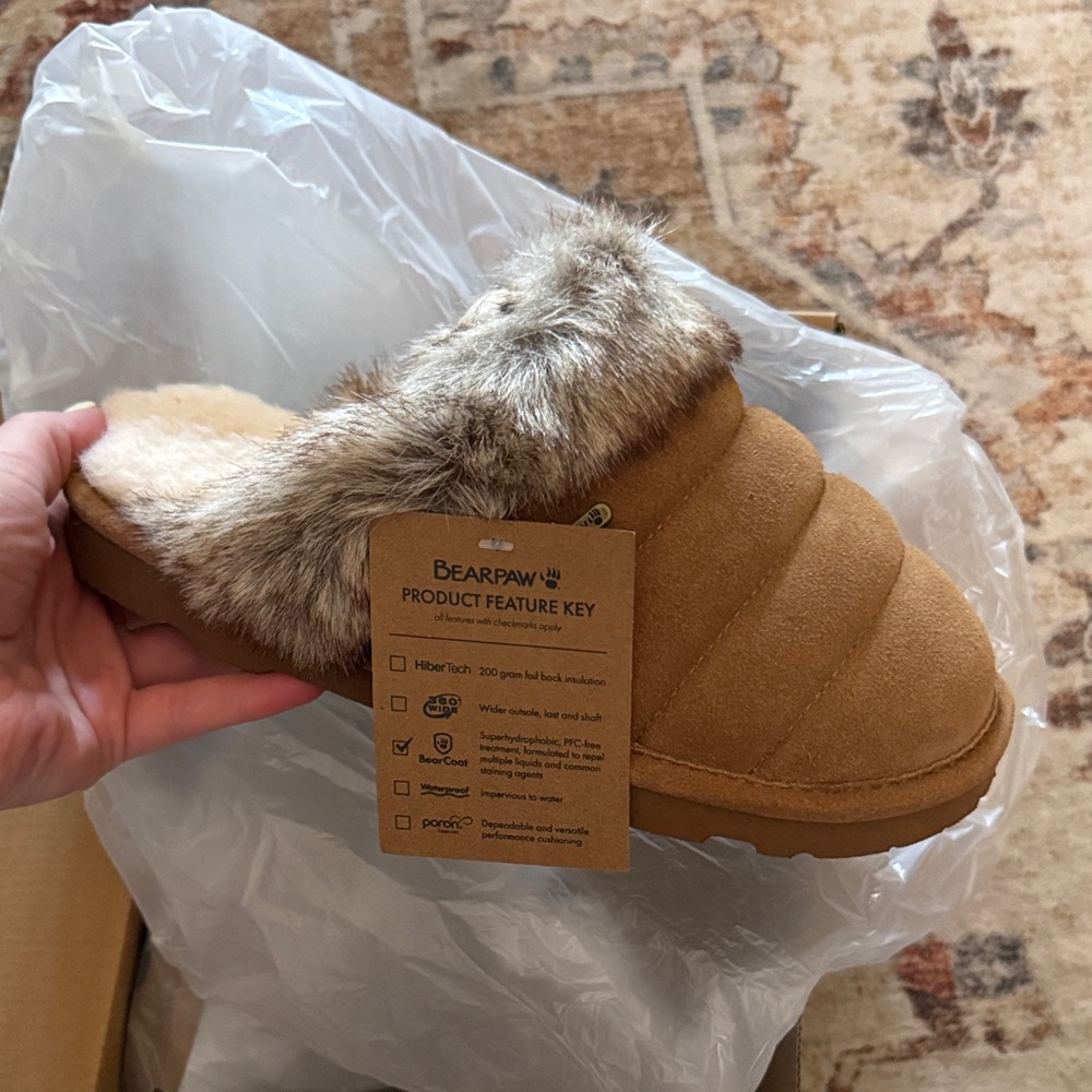 BearPaw Jordyn Slip-On in Hickory Brown